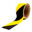 Оградительная клейкая лента ЛКР-50, 48мм х 33м, черно-желтая